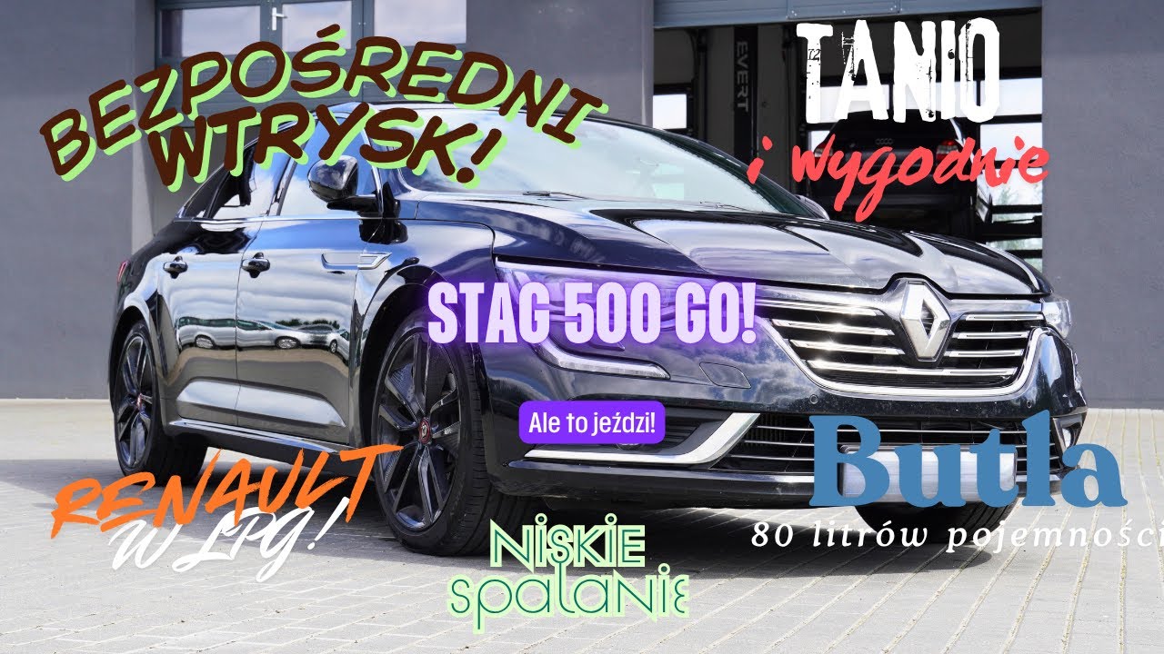 Bezpośredni wtrysk? Żaden problem! STAG 500 GO i Renault Talisman pokazują, jak to się robi!