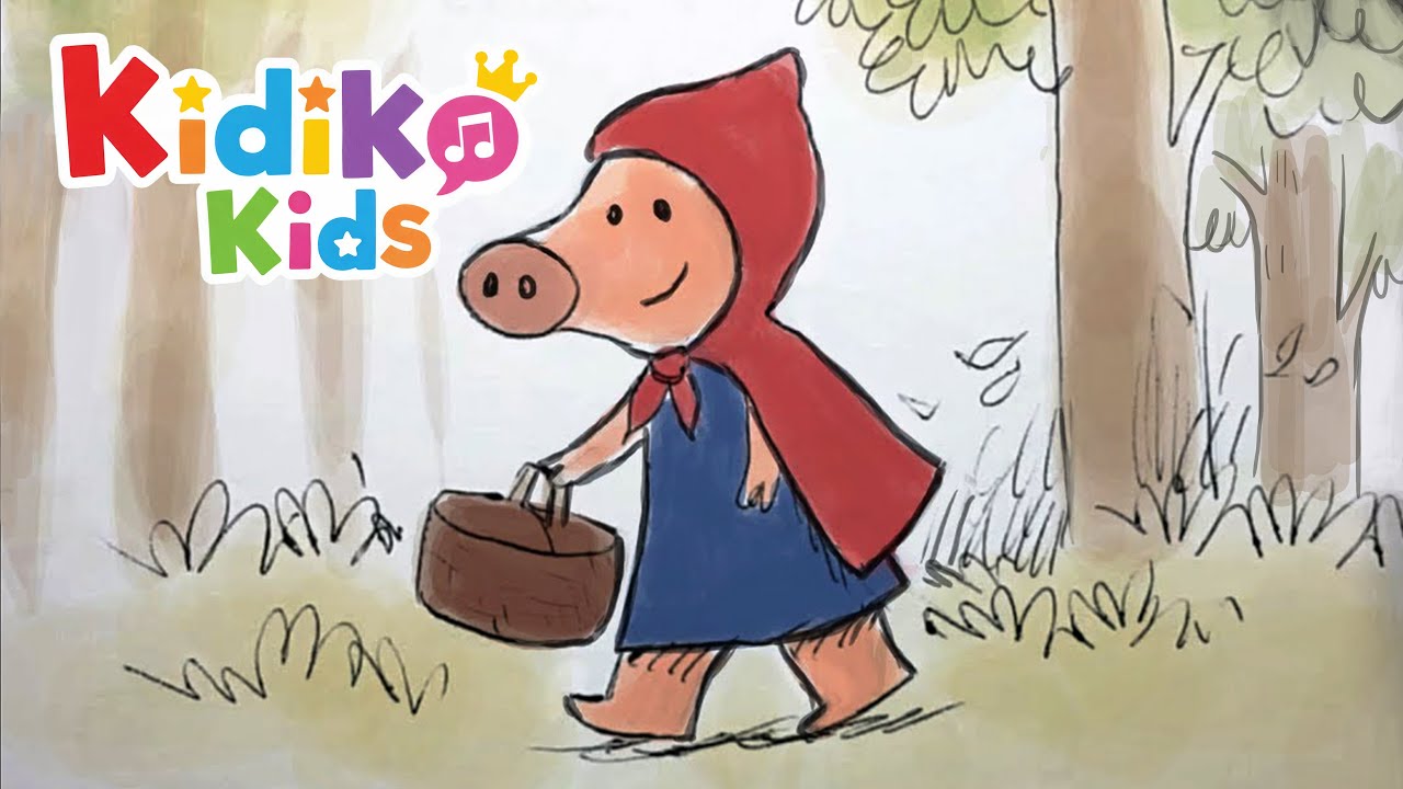 Draw my Life Cuentos Infantiles Caperucita Roja Pig y el Lobo Feroz en Español