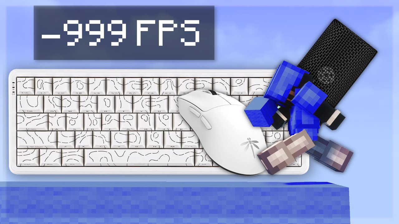 Bedwars ASMR Keyboard & Mouse Sounds | Hypixel Bedwars
