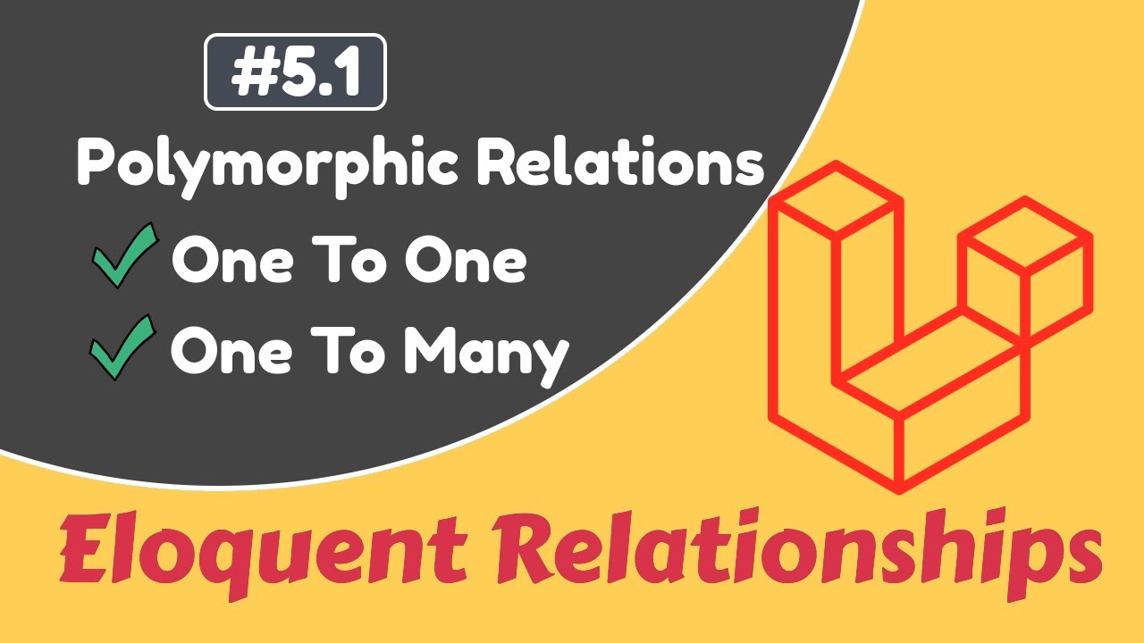 #5.1 Полиморфные отношения «один ко многим» и «один к одному» | Отношения Laravel Eloquent