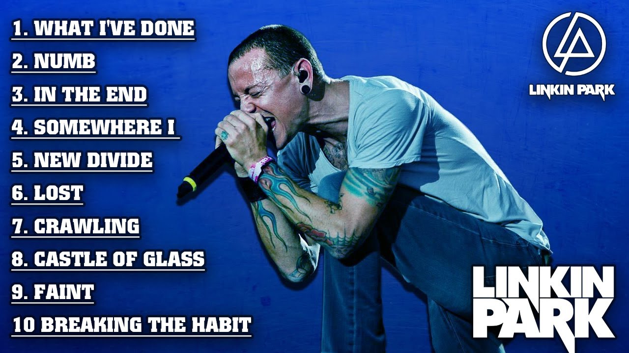 LINKIN PARK Greatest Hits Full Album 2025 (Lyrics)