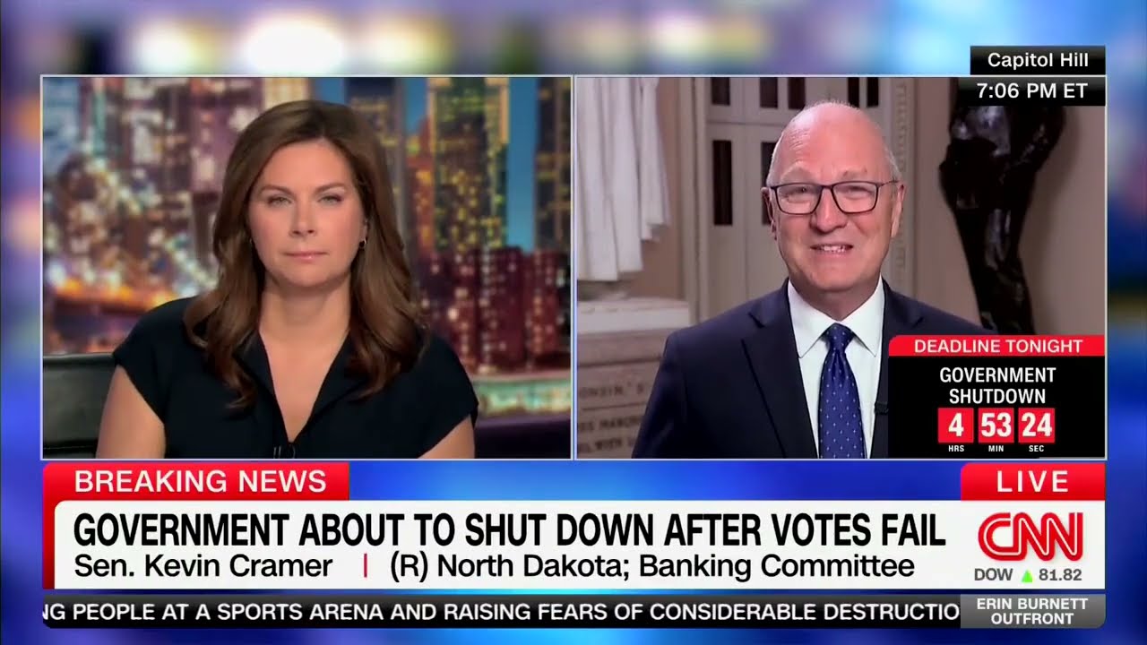 Senator Cramer Joins Erin Burnett on CNN