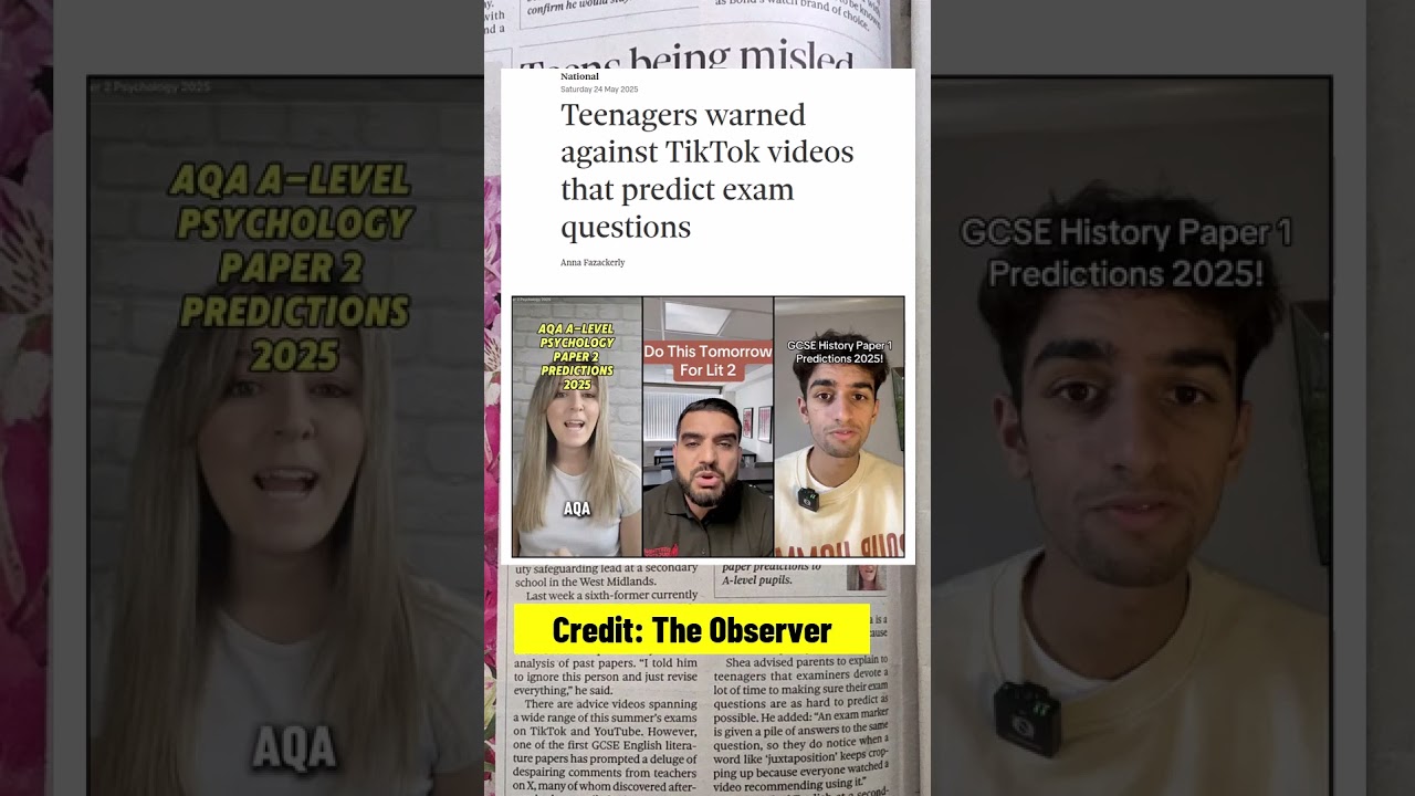 PREDICTED PAPERS IN NATIONAL NEWS! #gcsemaths #gcse #predictedpaper