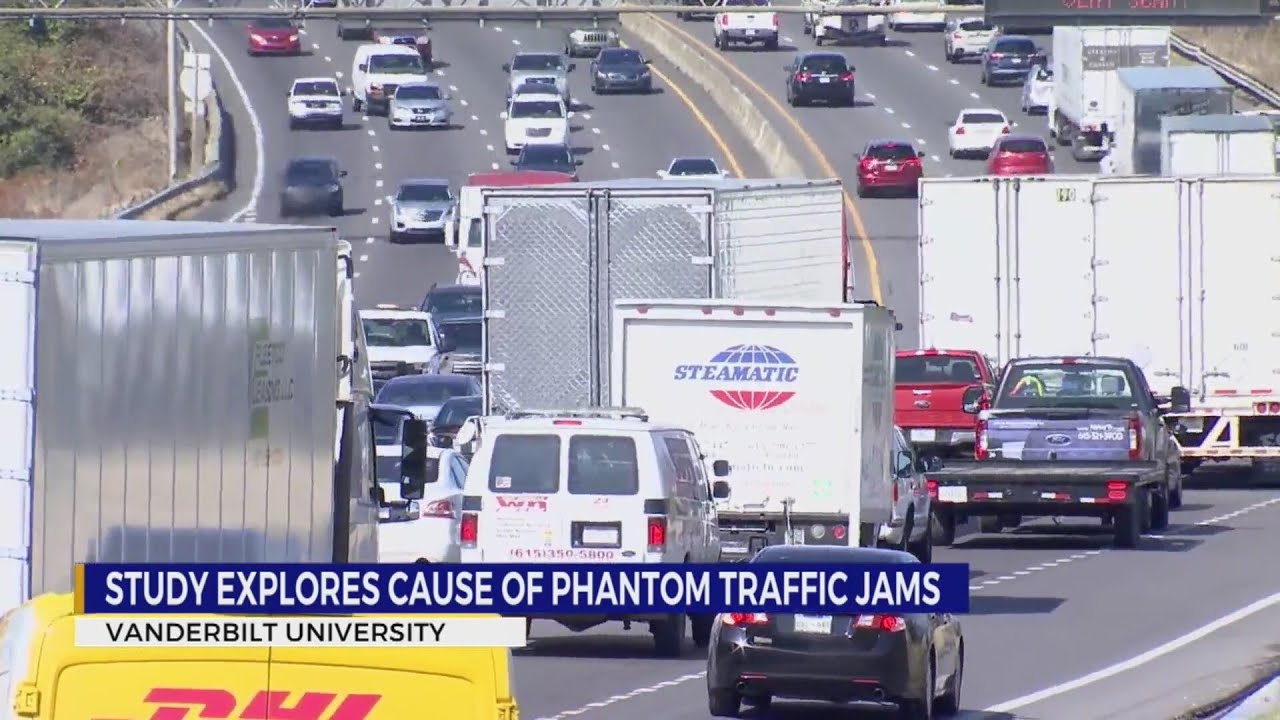 Study explores cause of phantom traffic jams