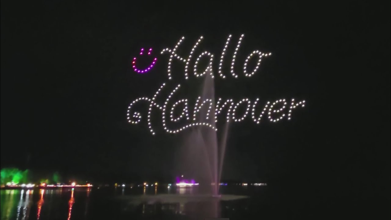 Maschseefest DROHNENSHOW - Teil 5/7 || Germany || Cuộc sống ở Đức