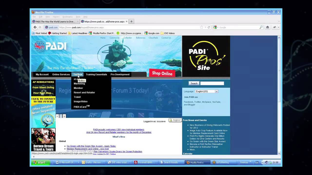 5. Requesting your PADI Cert data