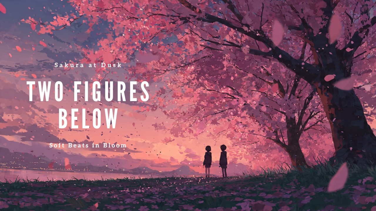 Under Sakura at Dusk 🌸 – Valentine Japanese Lofi for Study & Relax