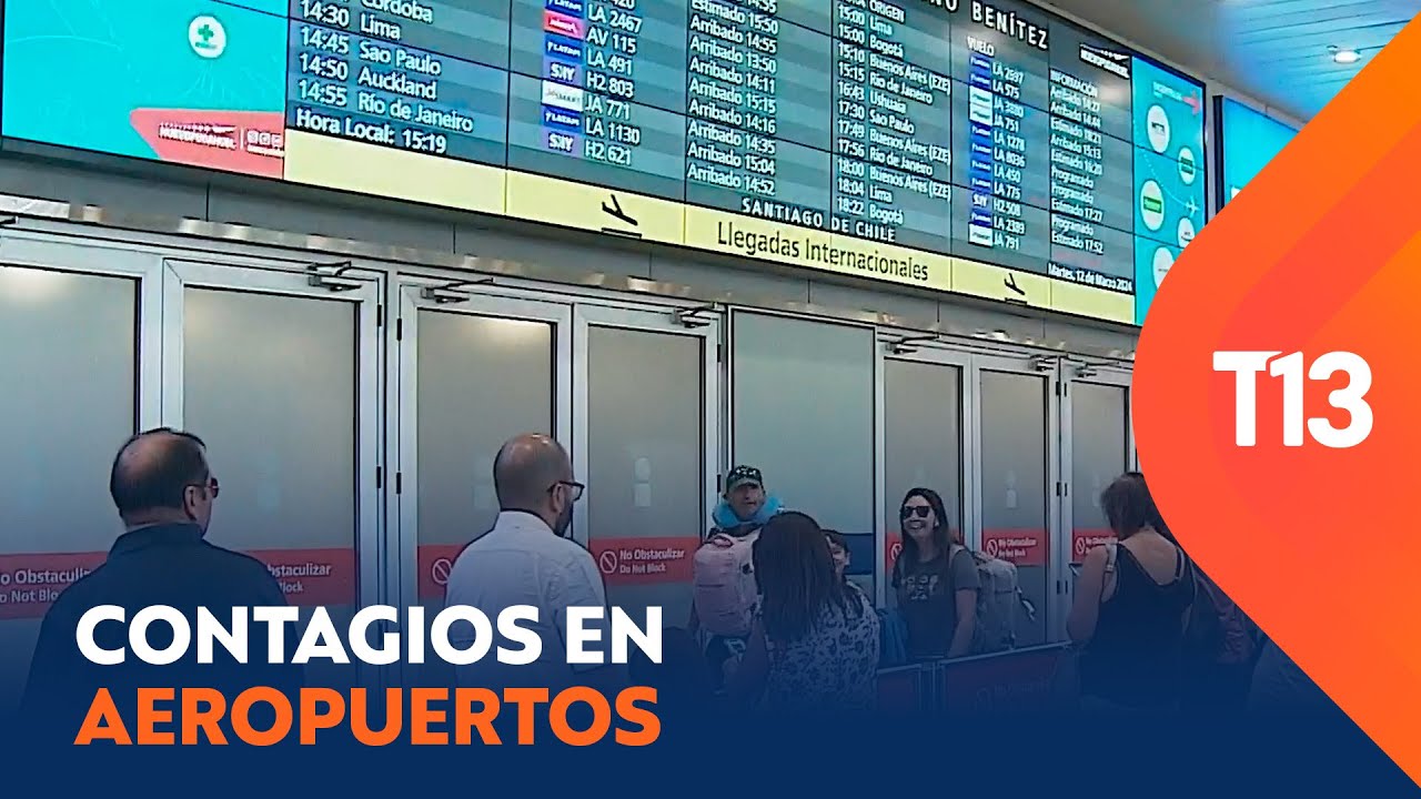 Aeropuertos chilenos en alerta: Aumentan riesgos de contagio viral en viajeros