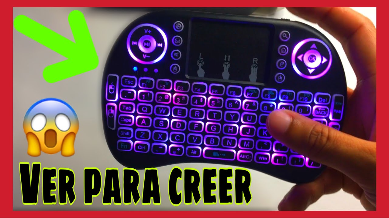 RII I8+ /EL MEJOR MINI TECLADO PARA- SMART TV/MINI KEYBOARD/ EN ESPAÑOL