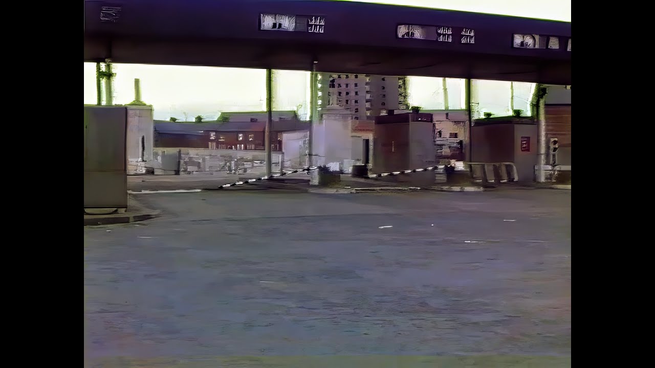 The Old Mersey Tunnel Entrance in Birkenhead (1980s)