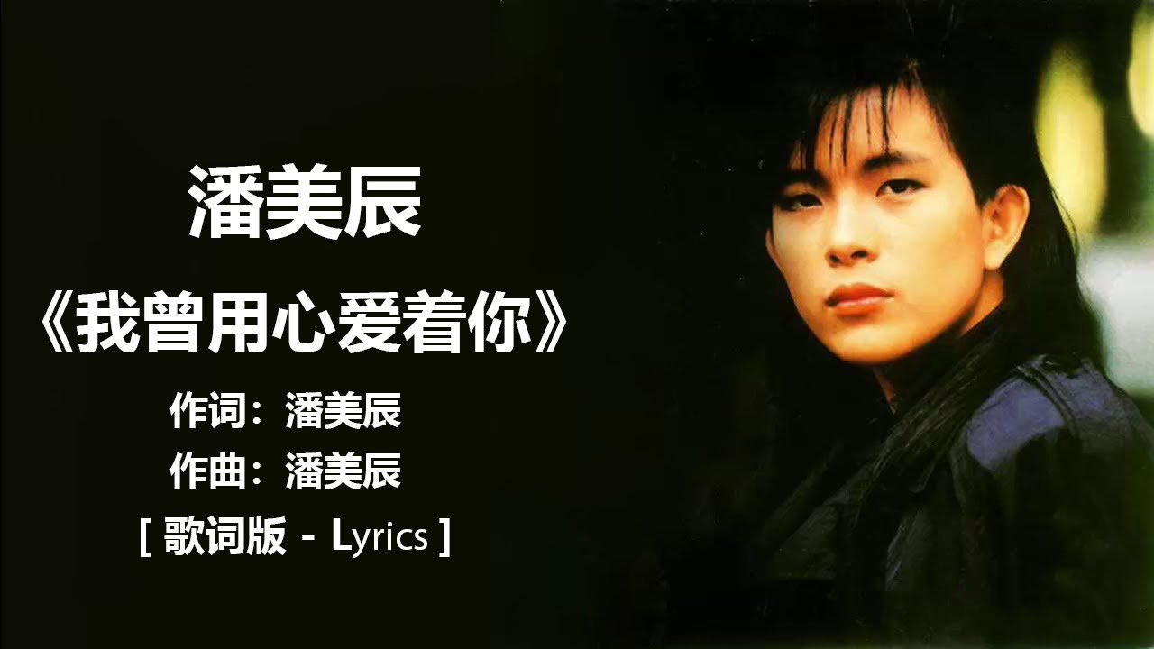 潘美辰 - 《我曾用心爱着你》 [歌词] lyrics /   张雨生 - 《大海》 [歌词] / 姜育恒 - 《再回首》 [歌词] #80,90年代经典老歌