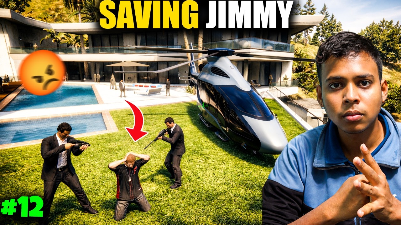 SAVING JIMMY FROM THE BILLIONAIRE'S $100,000,000 MANSION! 🏰 #12 (GTA 5 GAMEPLAY) | Mr Vibe Plays