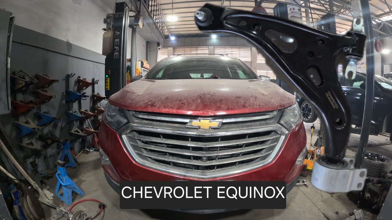 replacing front control arm and ball joint ... chevrolet equinox 2018-2025 (torque specs)