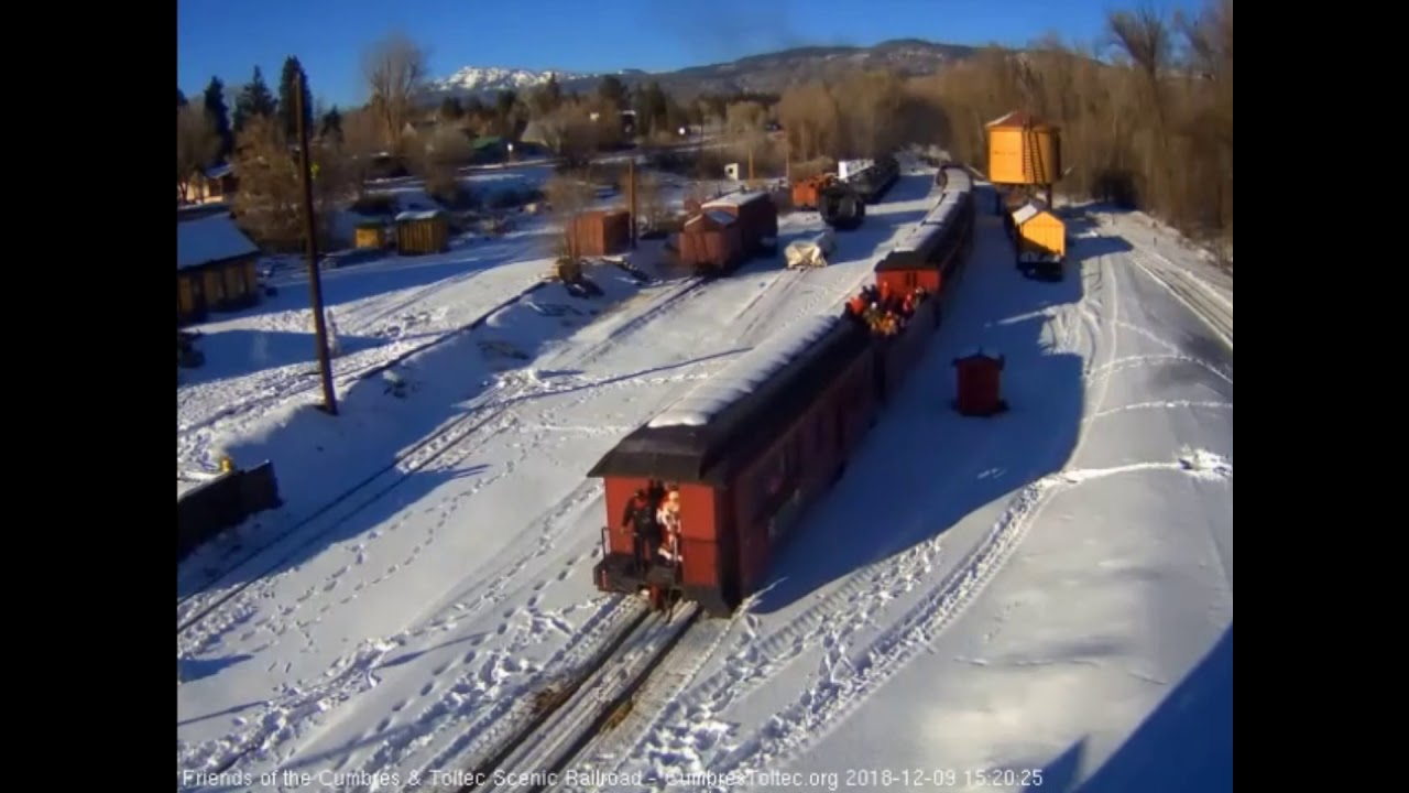 12/9/2018 Cumbres and Toltec Christmas Trains Sunday train 4