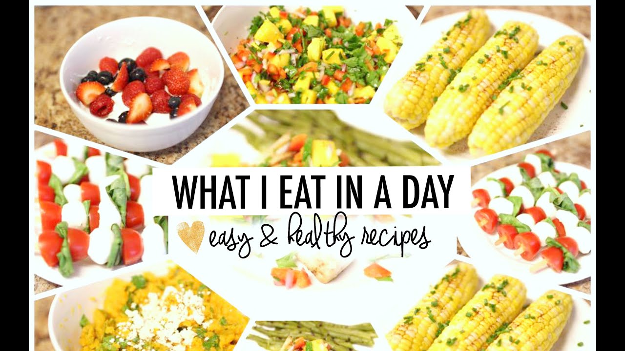 What I Eat in a Day | Easy & Healthy Recipes