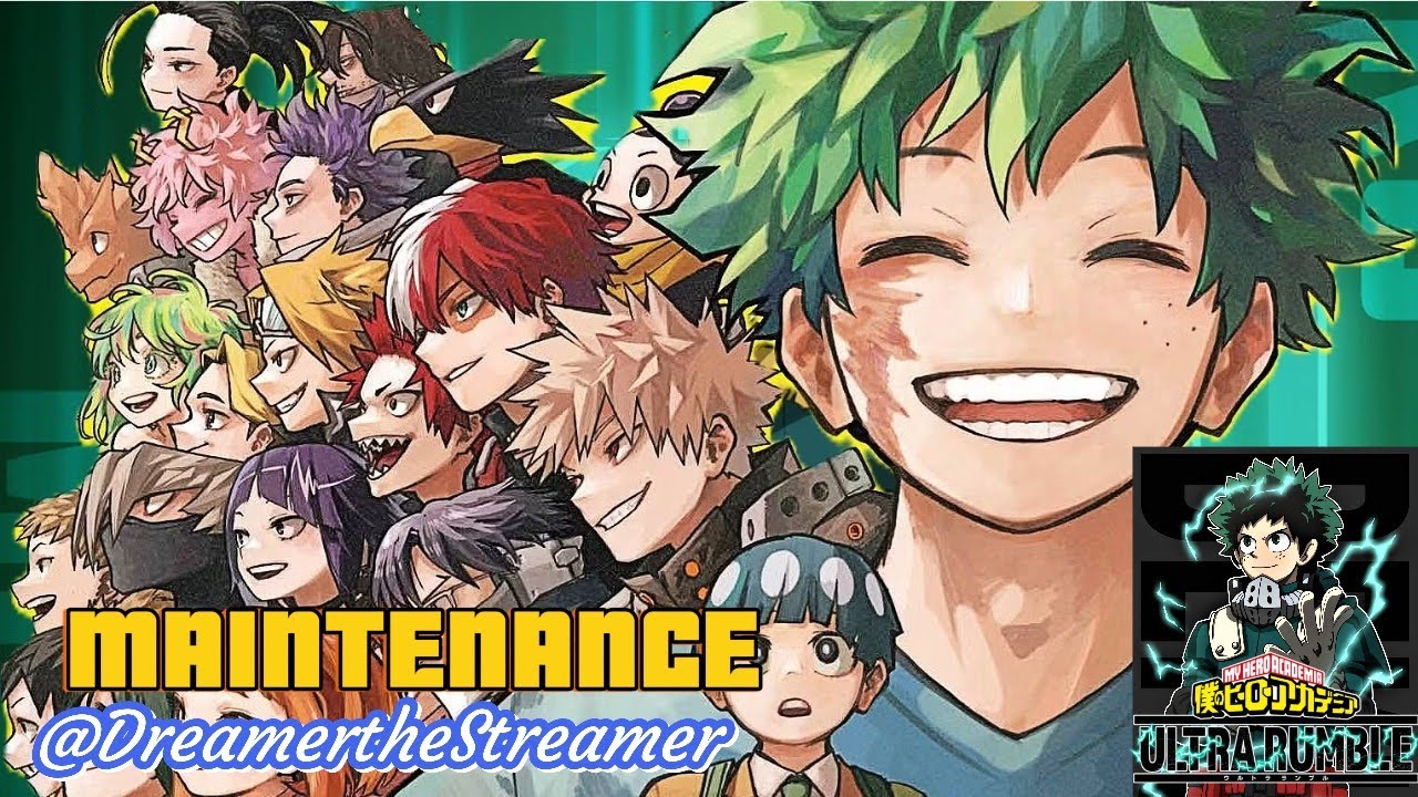 My Hero Ultra Rumble Maintenance Stream Season 14