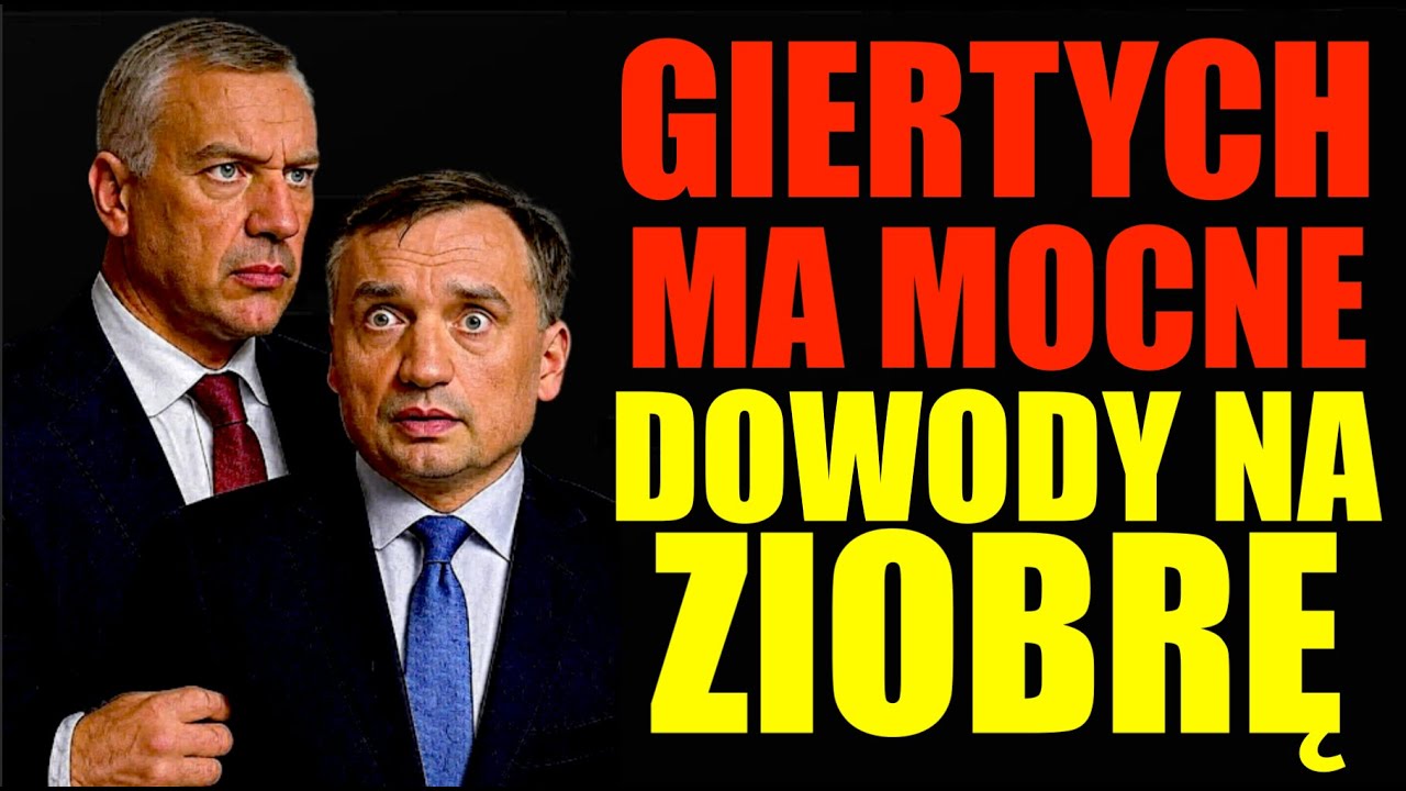 Poseł Roman Giertych ma mocne dowody przeciwko Ziobrze. Ziobro się już nie wywinie.