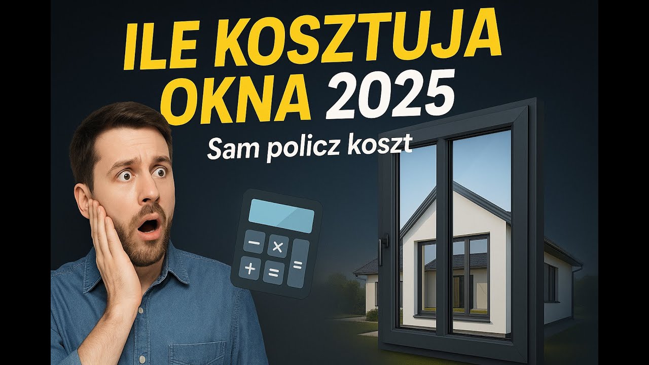 Ile kosztują okna PCV w 2025? 💰 Samodzielnie wycenisz swoje okna po tym filmie!