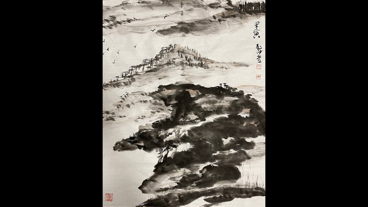 YT 168 - Revisiting My Art in July 2025 作品重温 / Vigorous & Bold Freehand Brushwork Painting 大写意绘画
