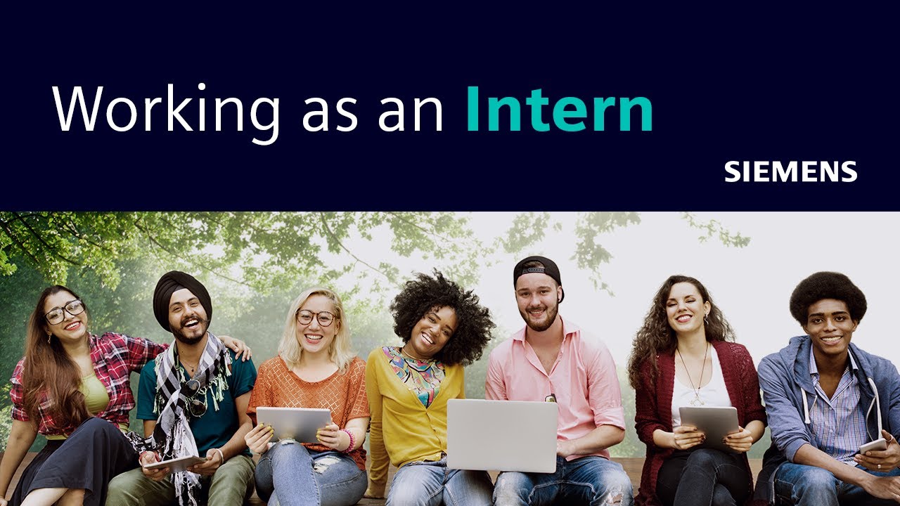 Working as an intern at Siemens