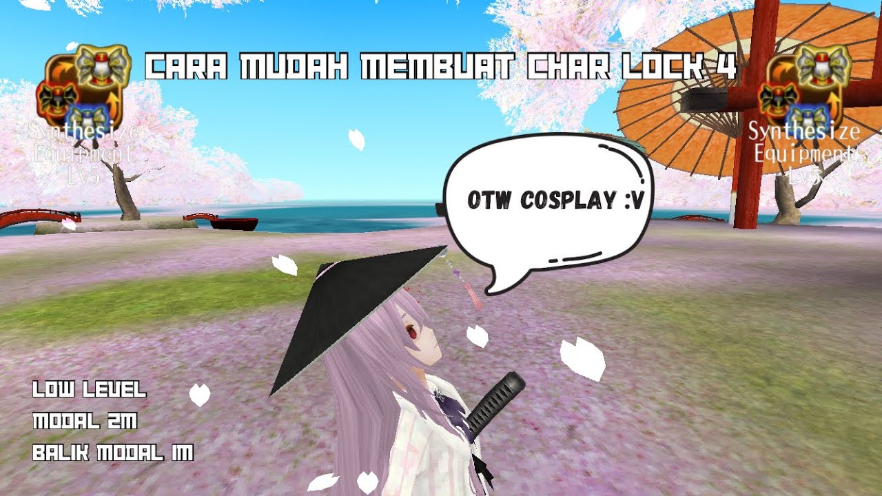 Membuat Char Lock 4 | Toram Online