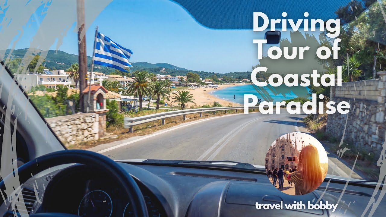 Corfu 🇬🇷 | Driving Tour to Messonghi Beach Hidden Gems