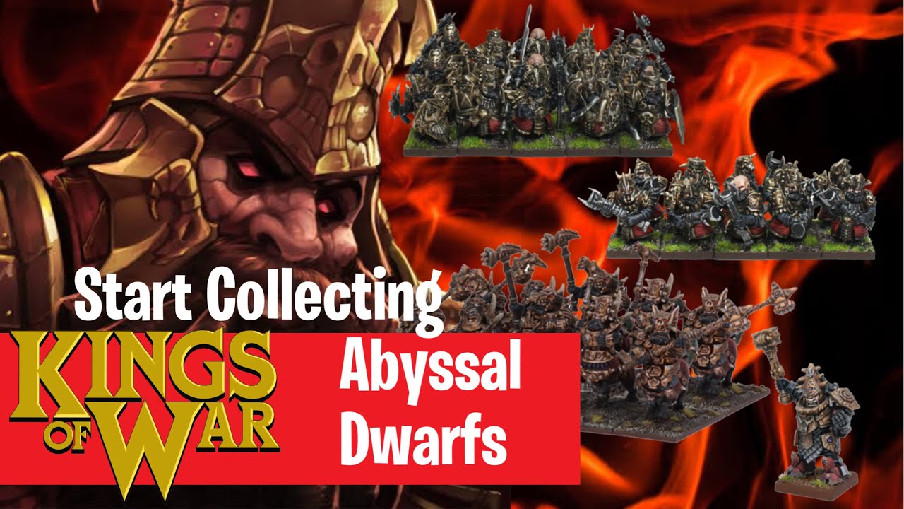Start Collecting Kings of War: Abyssal Dwarf Army Box
