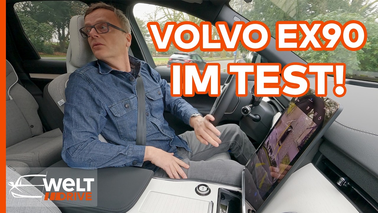 VOLVO EX90: Luxus trifft Lautlosigkeit - 517 PS und &uuml;ber 900 Newtonmeter Drehmoment | DRIVE MAGAZIN