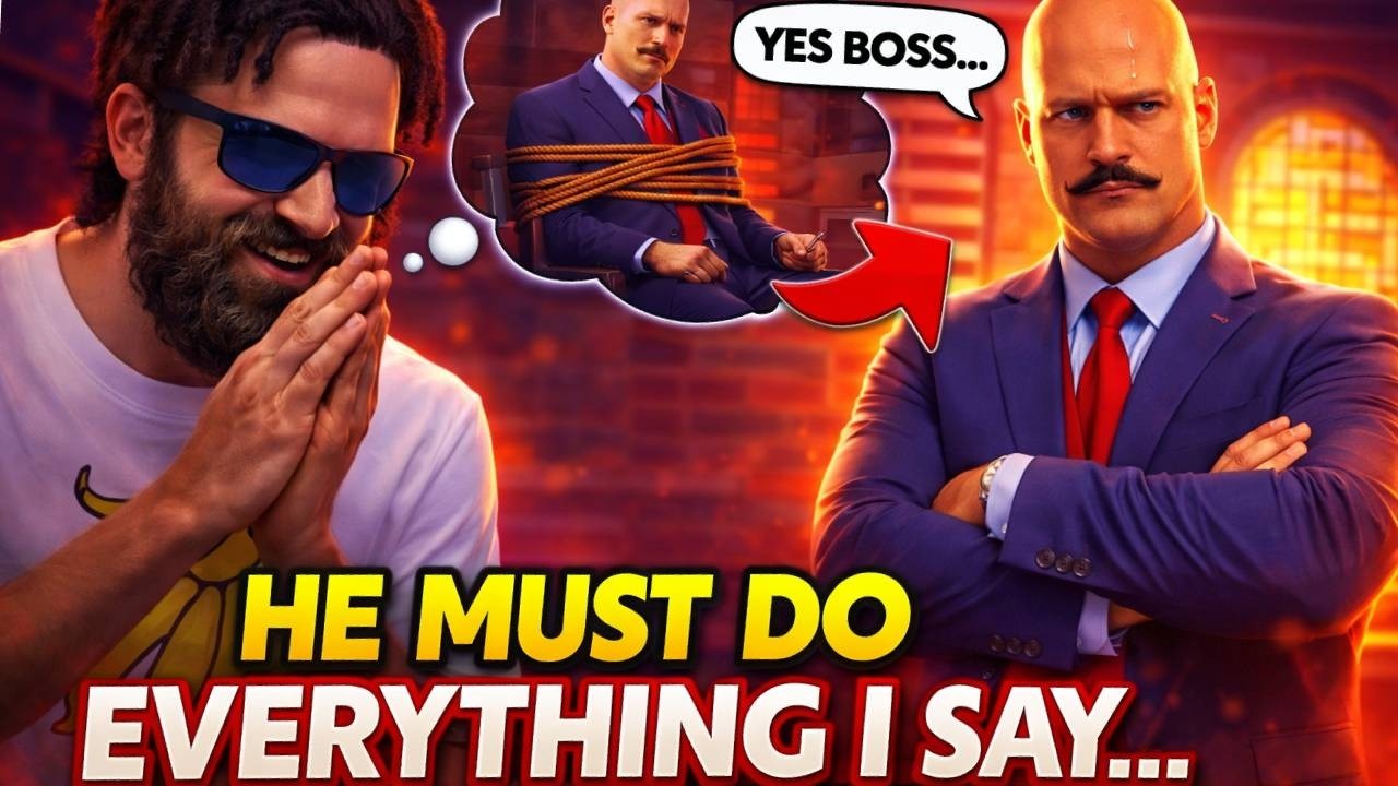 Bob won the bet so now he controls everything! | GTA V RP