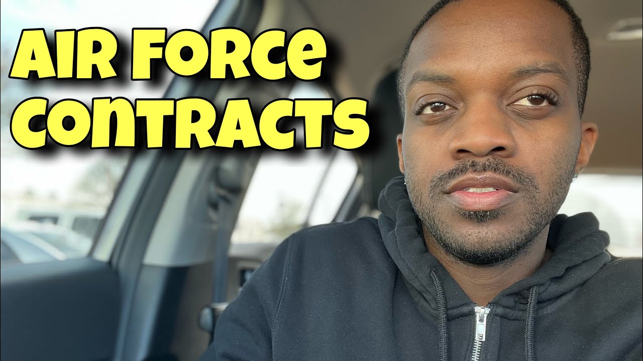 The Different Air Force Contracts! #militarylife