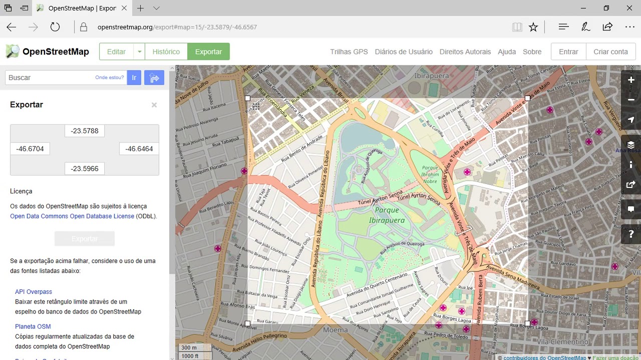 Download arquivos OSM | OpenStreetMap