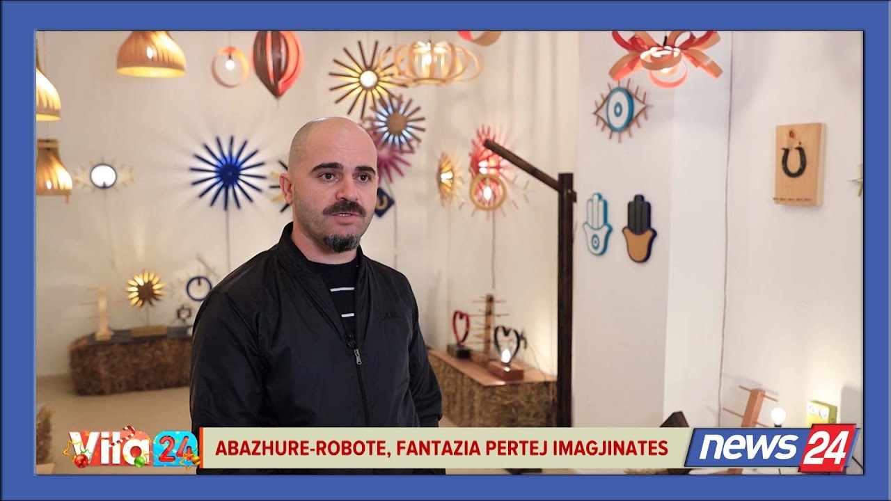 Abazhur&euml;-robot&euml;, artizani zbulon sekretet e pun&euml;s para kameras / Vila24 ne News24