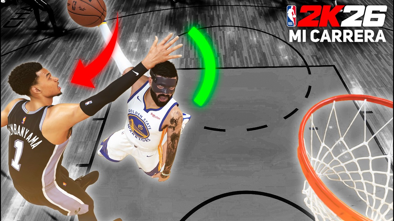 ¿POSTER a WEMBANYAMA? - NBA 2K26 MI CARRERA - AIRCRISS #73
