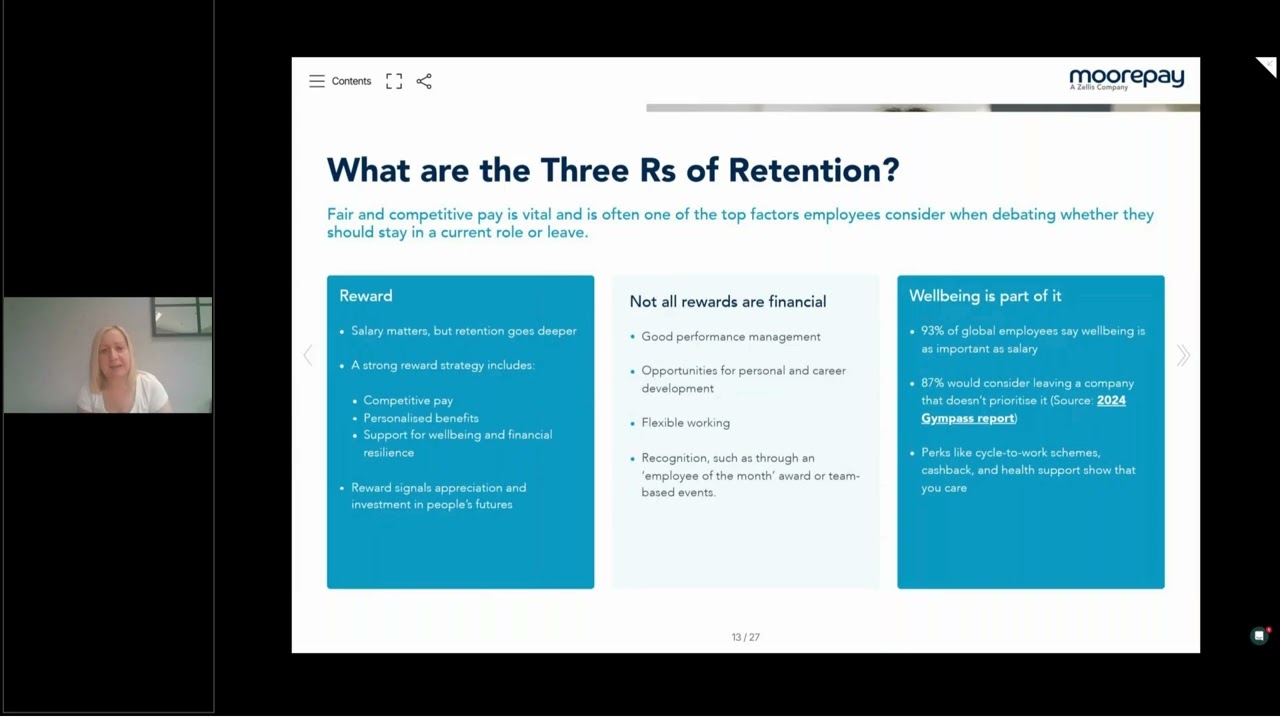 Retention strategies keeping your best people  HR Masterclass Webinar 2025