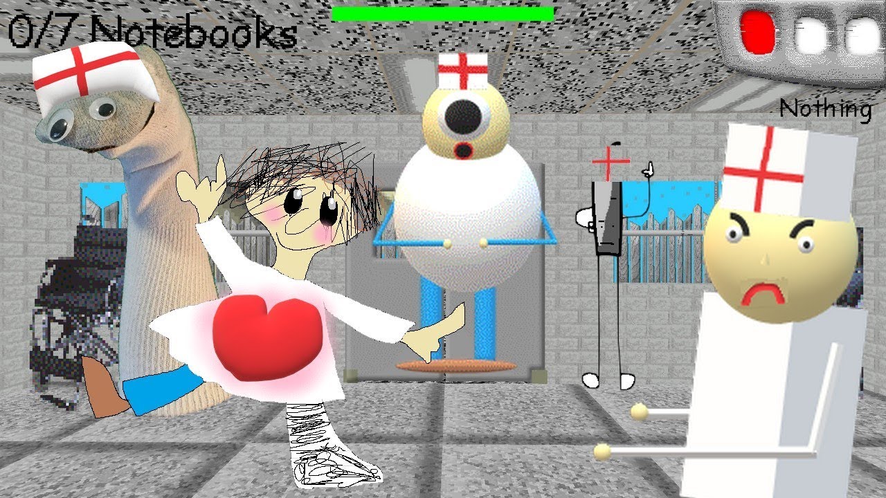 Baldi's Hospital (FULL RELEASE) - Baldi's Basics V1.4.1 Mod
