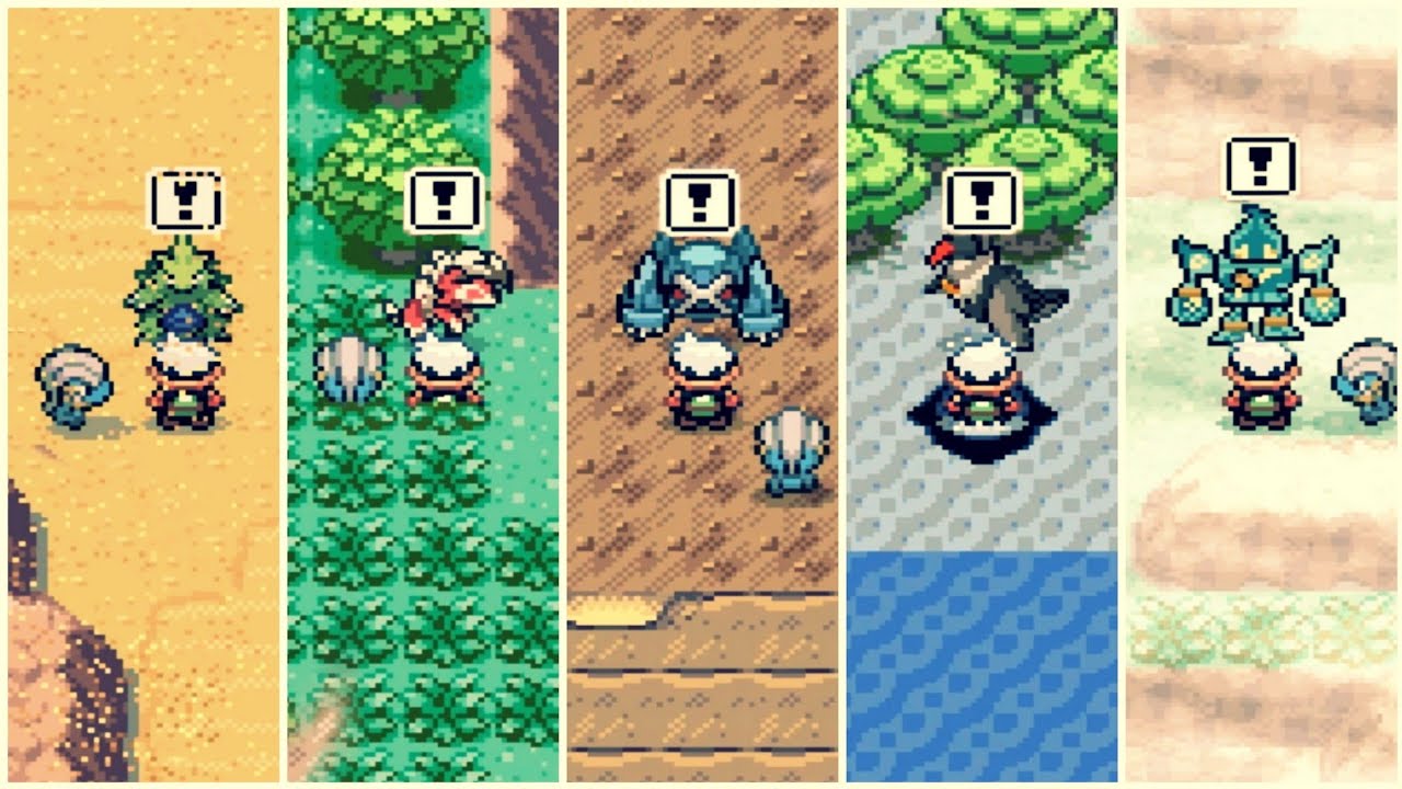 All Static Encounter Pokemon Locations - Pokemon Emerald Crest v1.0.8.3