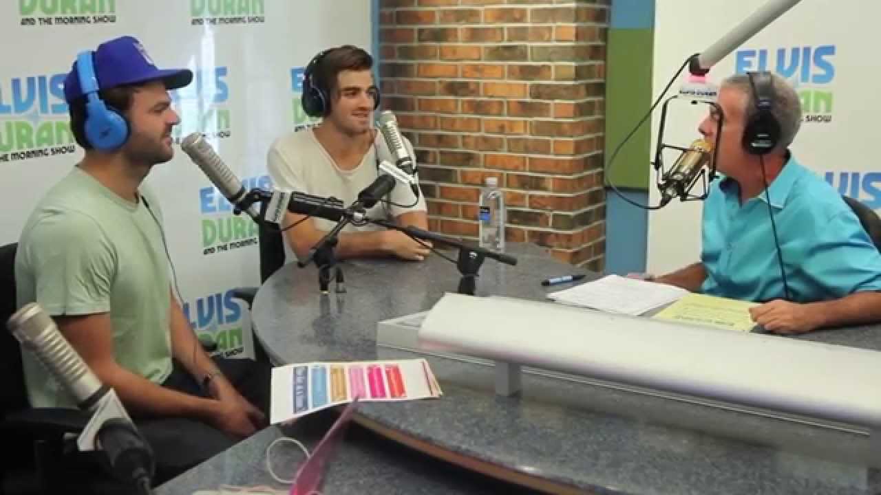 The Chainsmokers Interview on Elvis Duran and the Morning Show