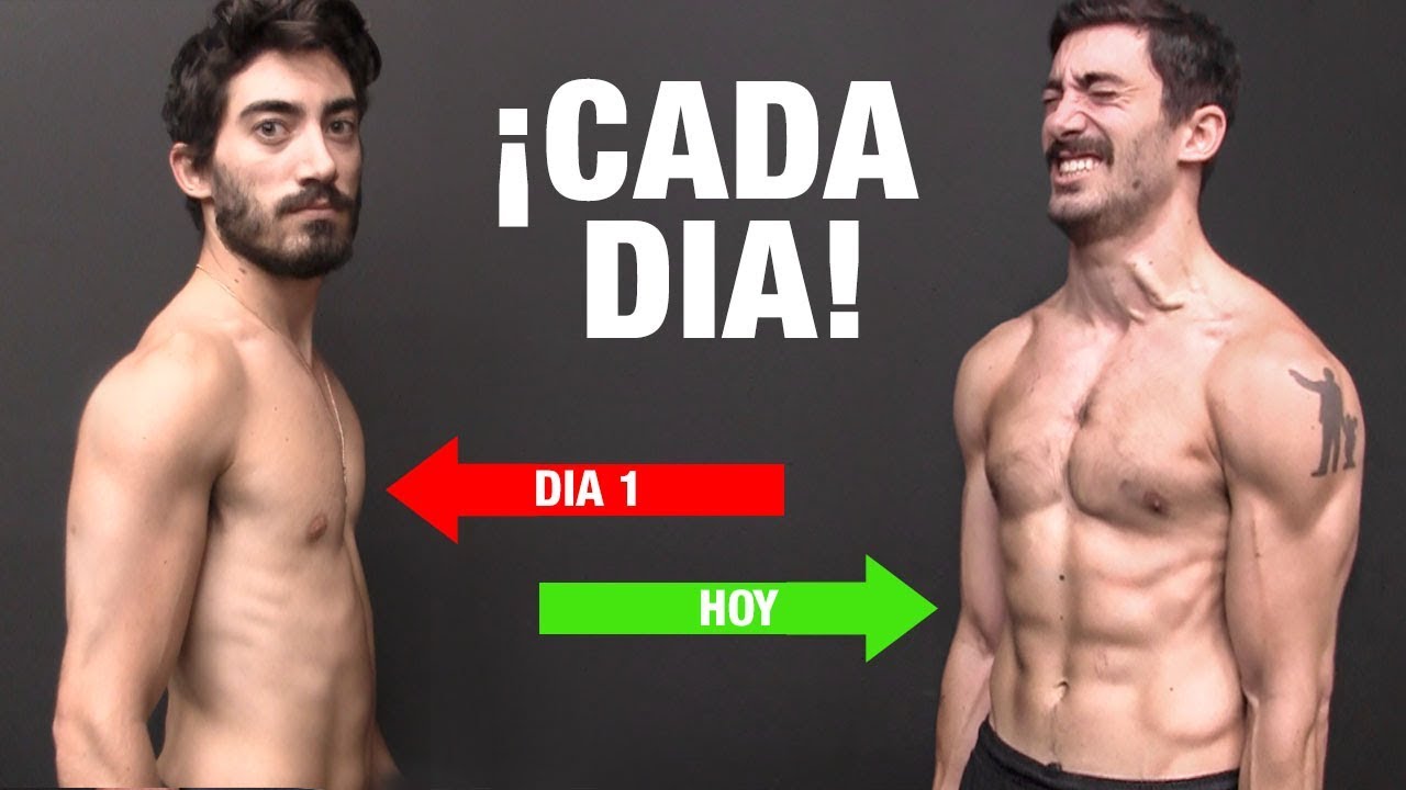 Ganar MASA MUSCULAR Para FLACOS (¡Haz Esto CADA DIA!)