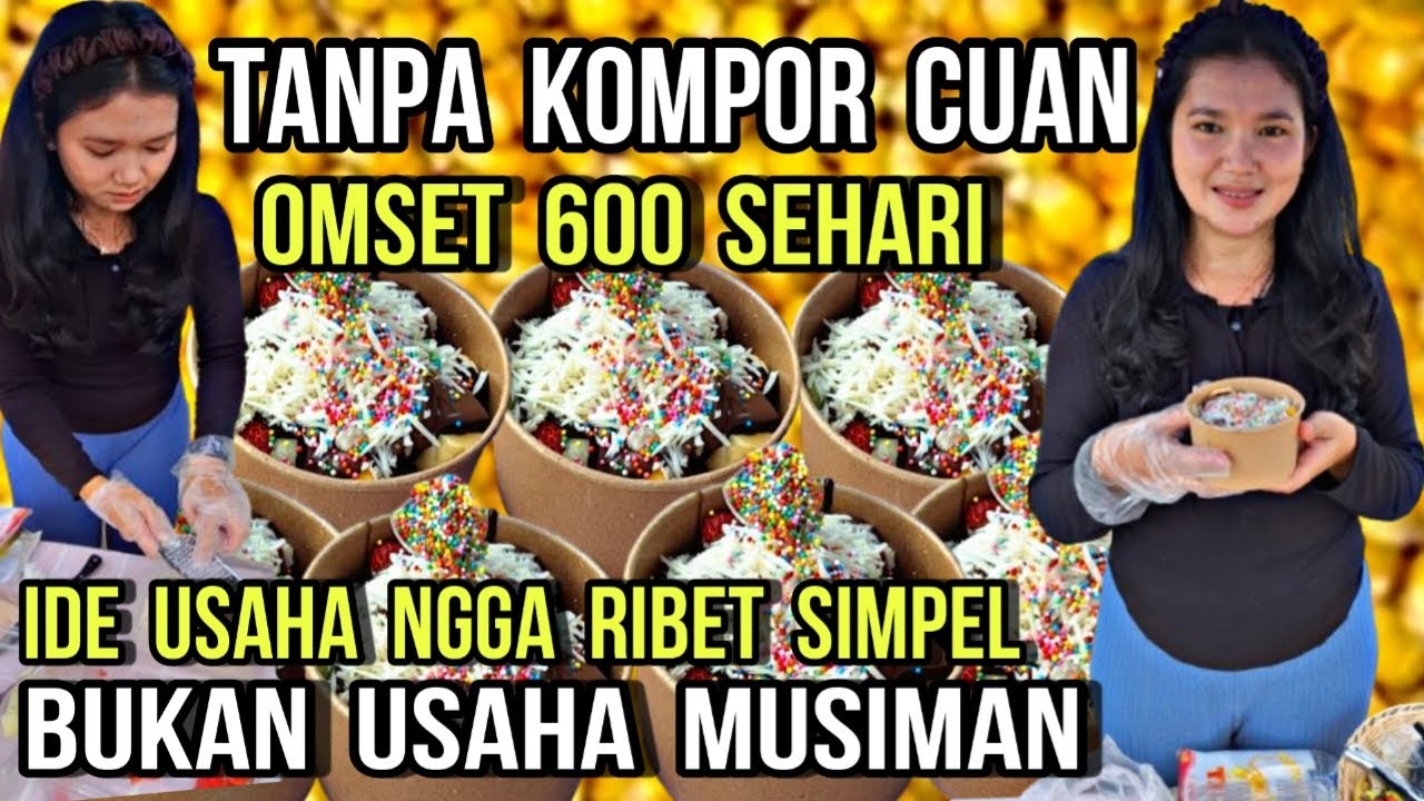 OMSET 60O SEHARI TANPA KOMPOR! PALING SIMPEL MASIH NGANGGUR BISA BUKA USAH INI