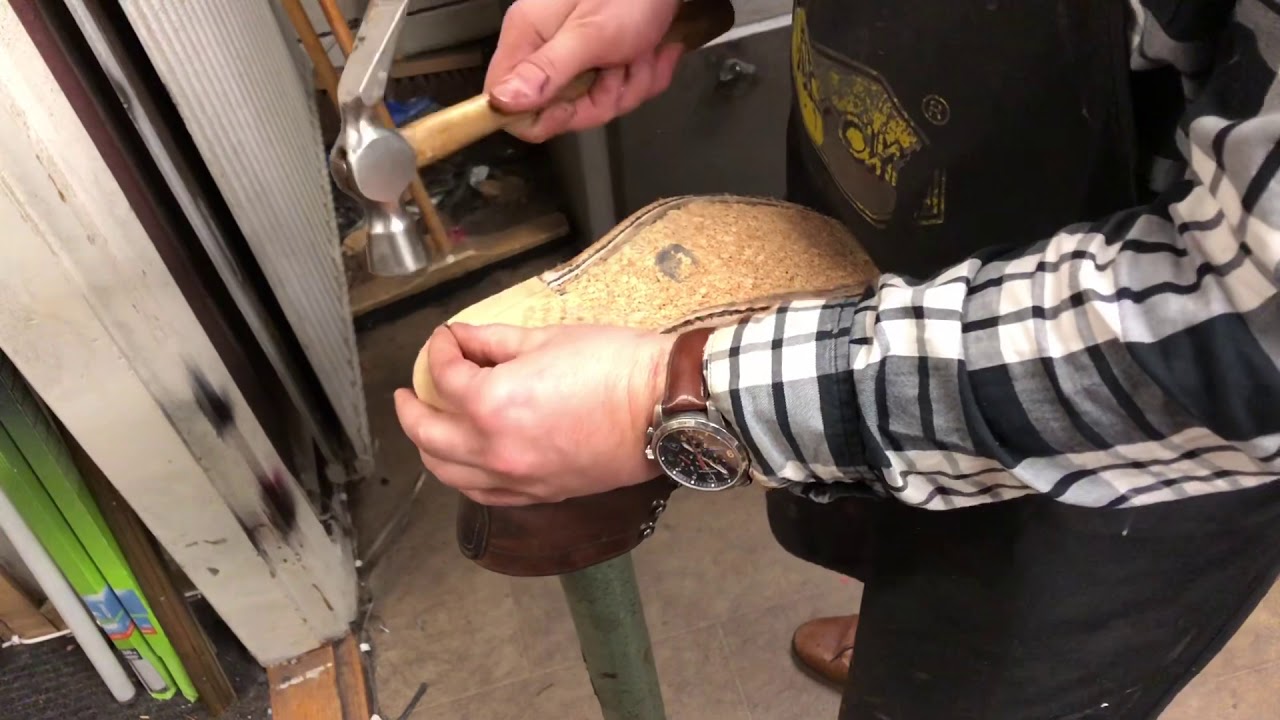 How i resoled Red Wing Iron Ranger for a customer