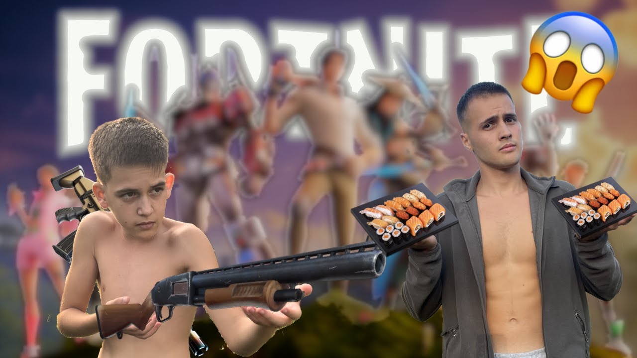 1 убийство е =  на 1 суши! | Fortnite Предизвикателство!