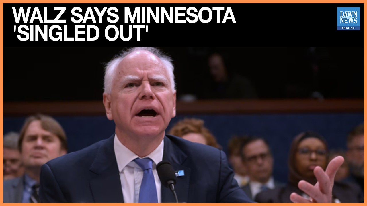 Governor Walz Says Minnesota 'Singled Out' As He Faces Oversight Committee | ICE Riots