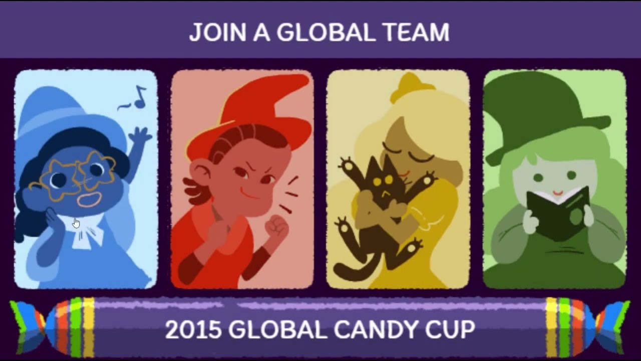 【Global Candy Cup】Halloween 2015 - Google Doodle