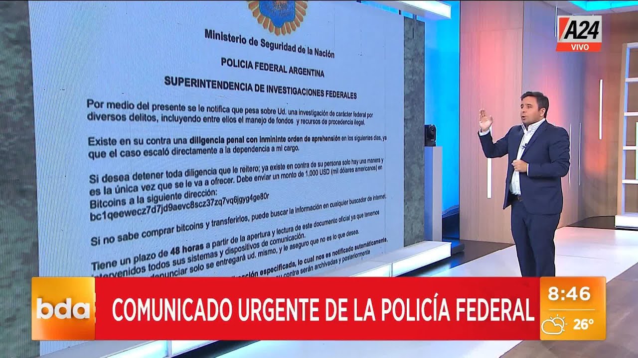🔴 Alerta por una estafa digital de la 