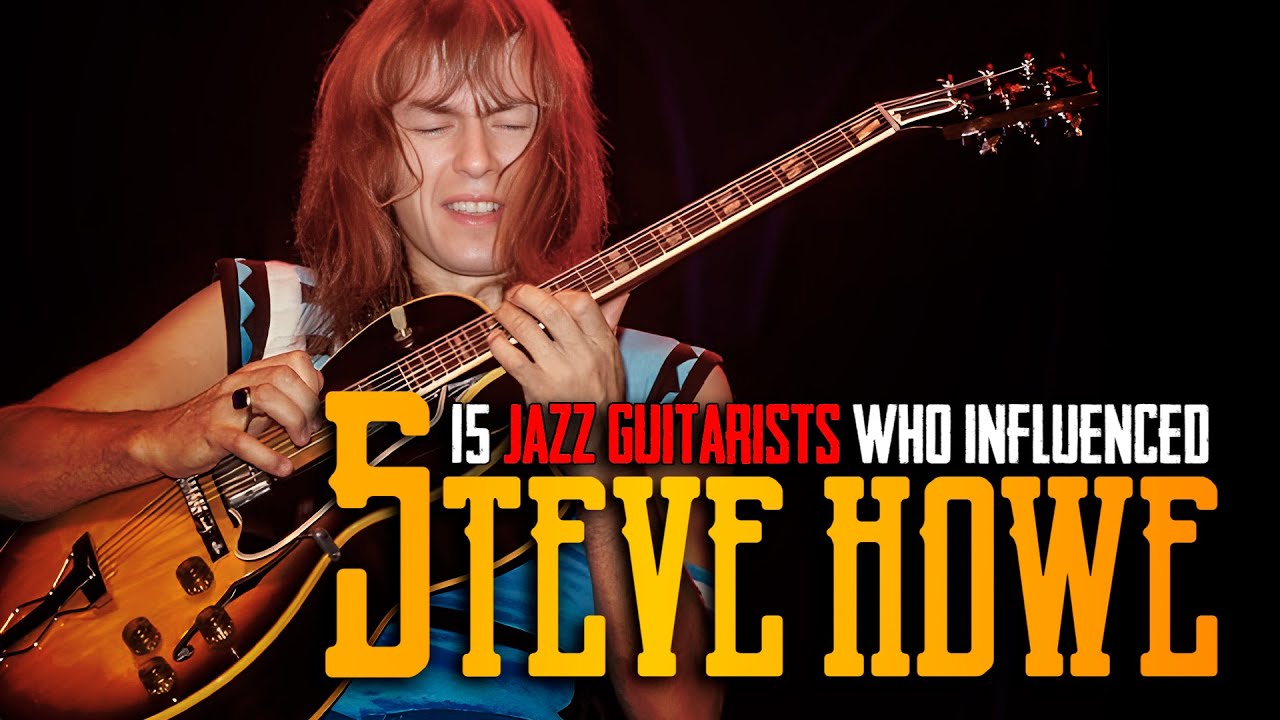15 Джазовых Гитаристов, Повлиявших на Стива Хау 🎸 | #stevehowe #jazzguitar