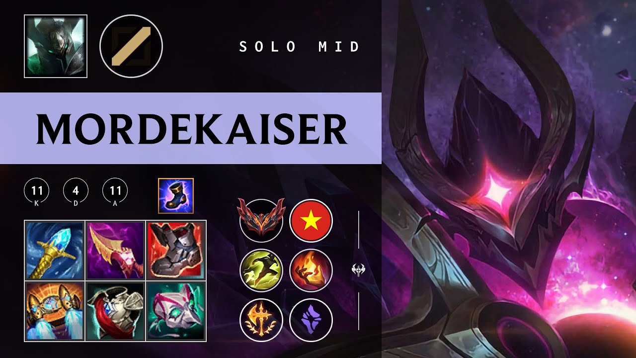 Mordekaiser Mid vs Yone - VN Grandmaster Patch 26.02