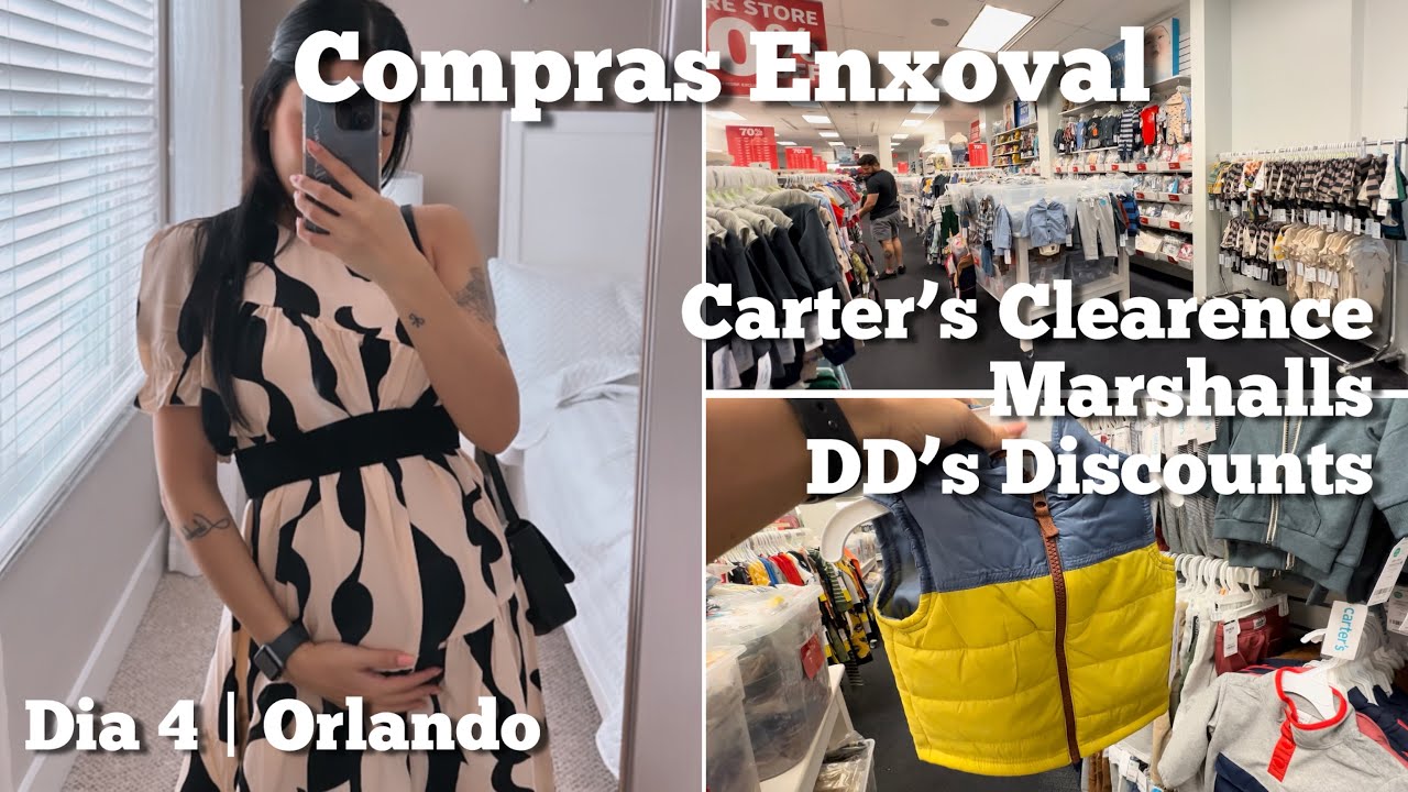 Compras Carter’s, Marshalls, DDs Discounts