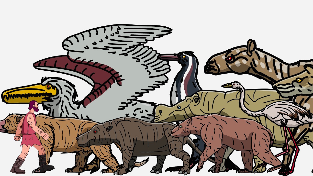 Size Comparison: Age of Mammals(Cenozoic Era) part 02(2 of 3)
