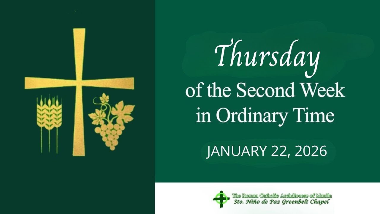 Jan 21, 2026 | Thursday of the First Week in Ordinary Time