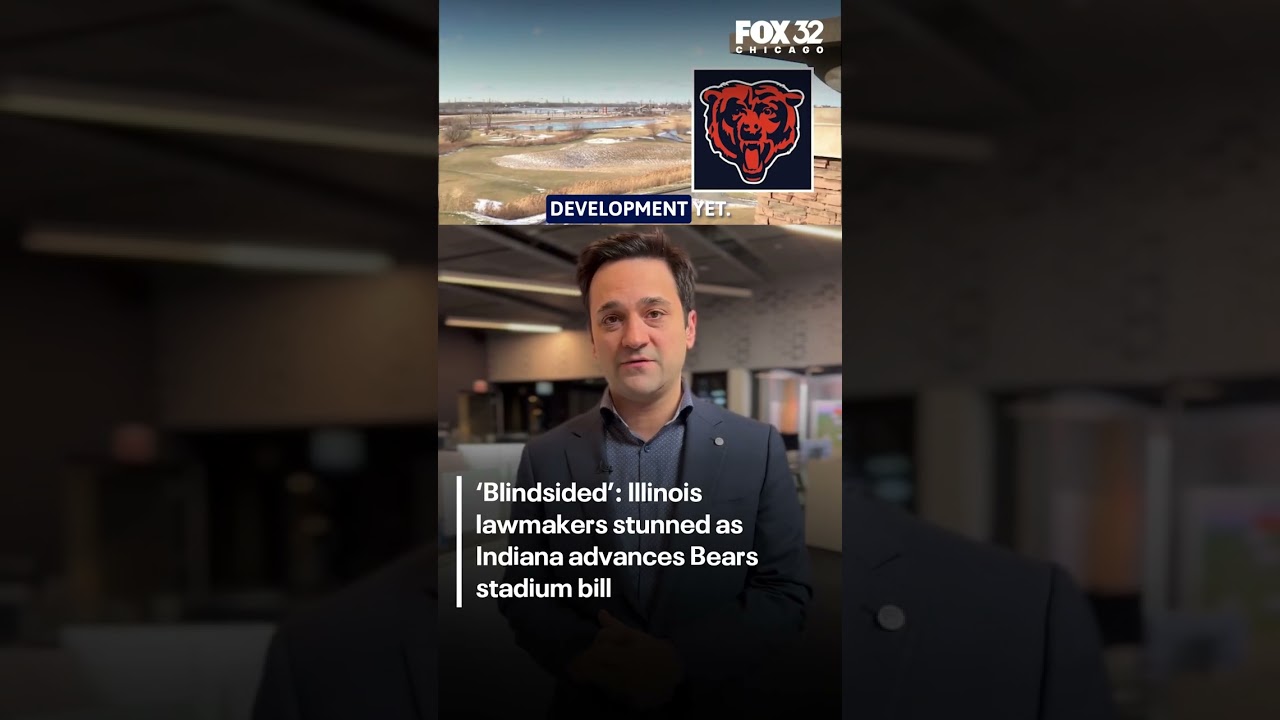 &lsquo;Blindsided&rsquo;: Illinois lawmakers stunned as Indiana advances Bears stadium bill